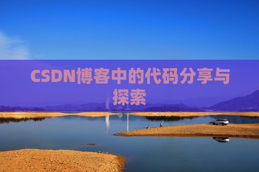 CSDN博客中的代码分享与探索 CSDN博客中的代码分享与探索